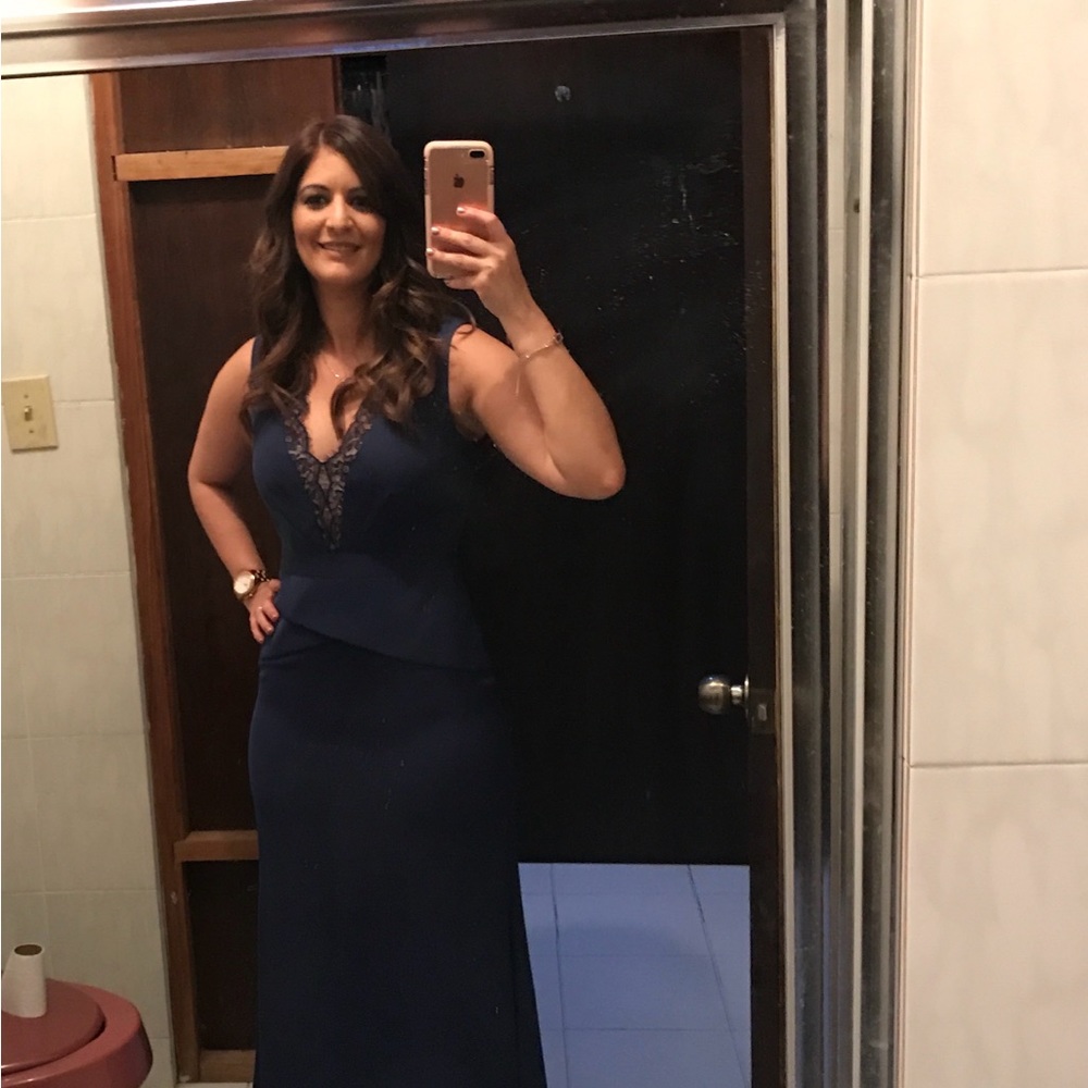 Formal Navy blue Dress